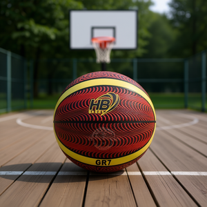 Two-Color Mixed Rubber <b>Basketball</b> - Product Image 2