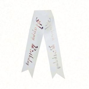Fajas de cuerpo de cinta de desfile personalizadas de alta calidad de suministro de fábrica para premios - Product Image 1