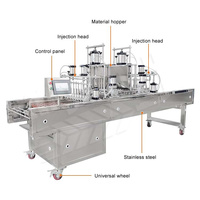 MY Save Labour Cost Ligne de production de gâteaux pour remplissage de sandwichs Machine à gâteaux entièrement automatique Boulangerie