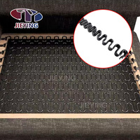 Accesorios para Muebles Jieying, Rollo de Alambre de Acero para Tapicería, Resorte en Espiral para Sofá, Resortes Nosag, Resortes en Zig Zag Negros