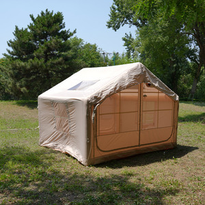 Carpa Inflable para Exteriores, Impermeable y Resistente al Viento, para 4 Estaciones, con Viga de Aire, Amplio Espacio para 4-6 Personas - Product Image 5