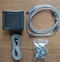 Controlador Lógico Programable PLC HMI Todo en Uno, Pantalla Táctil de 2.8'', 7 Entradas, 5 Salidas de Relé/4 Salidas de Transistor, 2 Pulsos de Alta Velocidad