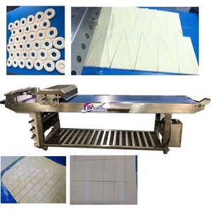 Machine automatique de fabrication de croissants, ligne de production complète de croissants, mouleuse, rouleuse, coupeuse de croissants, prix - Product Image 1