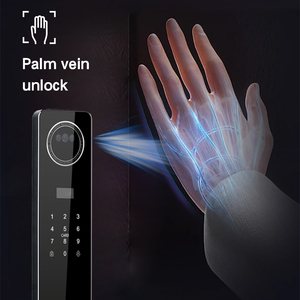 Cerradura Inteligente <span class=keywords><strong>de</strong></span> Aleación <span class=keywords><strong>de</strong></span> Aluminio Aurelysse con Reconocimiento Facial 3D, Desbloqueo por Vena <span class=keywords><strong>de</strong></span> la Palma, Videoportero <span class=keywords><strong>de</strong></span> Alta Seguridad, Precio <span class=keywords><strong>de</strong></span> Fábrica OEM ODM - Product Image 3