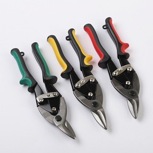 Ножницы с ручками TPR, Левая Правая Прямая резка, авиационные оловянные ножницы - Product Image 3