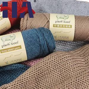 Kit de Fils de <span class=keywords><strong>Laine</strong></span> Artisanaux pour Enfants Manteau Écharpe Chapeau Motif Teint Fantaisie Fils Acryliques Mélangés pour Tricot Bébé - Product Image 1