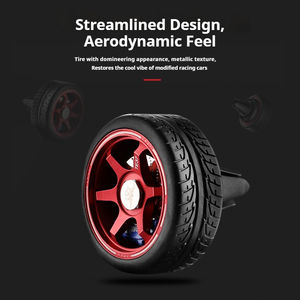 Diffuseur de parfum pour voiture Aikun en alliage d'aluminium moderne, à clipser sur la grille d'aération, sans électricité requise - Product Image 3