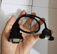 Chip FTDI USB tipo B a RS232 DB9 a usb B hembra, convertidor de cable adaptador de serie