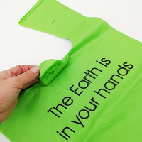 Sacs alimentaires biodégradables, rouleaux de plastique biodégradable, sacs compostables en PHA, PLA, PBAT, amidon de maïs pour fruits et légumes