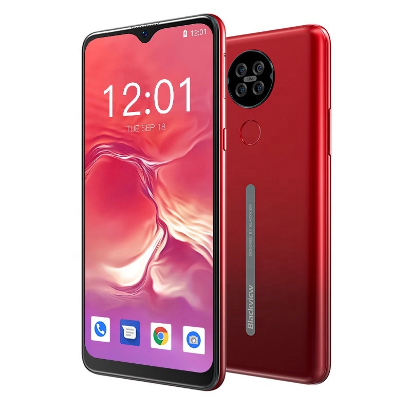 Разблокированный оригинальный смартфон Blackview A80S 4 Гб ОЗУ 64 Гб ПЗУ 6,2 дюйма IPS экран Китай Android 4G Blackview A80S