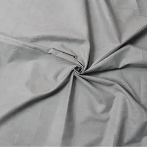 Özel tasarım özelleştirme kabul 100% polyester süet geyik derisi kumaş bileşik kaplamalı oxford kumaş açık çanta için