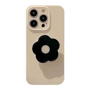 เคสโทรศัพท์ TPU กันกระแทกสำหรับ17/15 <span class=keywords><strong>Pro</strong></span> <span class=keywords><strong>Max</strong></span> พร้อมดีไซน์ลายดอกไม้สไตล์อินสตาแกรมและที่จับแบบตัวยึด - Product Image 5
