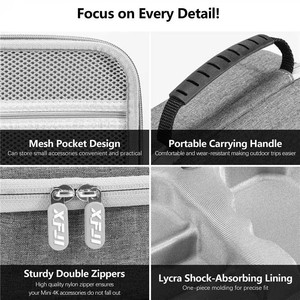 Amazear Combo สำหรับ DJI MINI 4K/2/2SE โดรนพร้อมกระเป๋าพกพาสองชั้นเคสกันกระแทกด้วยชุดฟิลเตอร์ CPL กระเป๋าเก็บของ - Product Image 3