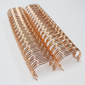 Ganghua Nhà Cung Cấp Văn Phòng Phẩm 28.6 Mm <span class=keywords><strong>Twin</strong></span> Ring XOẮN ỐC, Vàng Xoắn Ốc Ràng Buộc Cho Cuốn Sách Máy Tính Xách Tay Lịch - Product Image 4