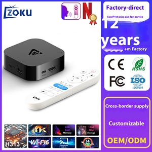 เครื่องเล่น C7อัจฉริยะ4K HD 1080P ใหม่ Quad Core สำหรับรีโมทคอนโทรลบลูทูธแบบพกพากล่องรับสัญญาณด้านบน - Product Image 5