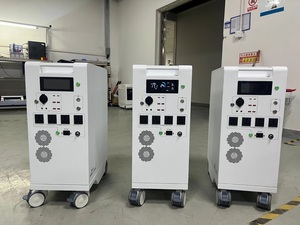 하나의 딥 사이클 대용량 BMS 5120Wh 5000W 충전식 전기 휴대용 태양열 발전기 LIFepo4 발전소 - Product Image 2