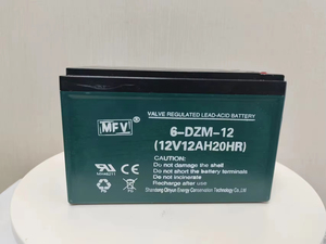 베스트셀러 6-DZM-12 12V12AH 밀봉 AGM 충전식 납산 배터리 전동 휠체어 자전거 UPS 및 골프 카트 - Product Image 2