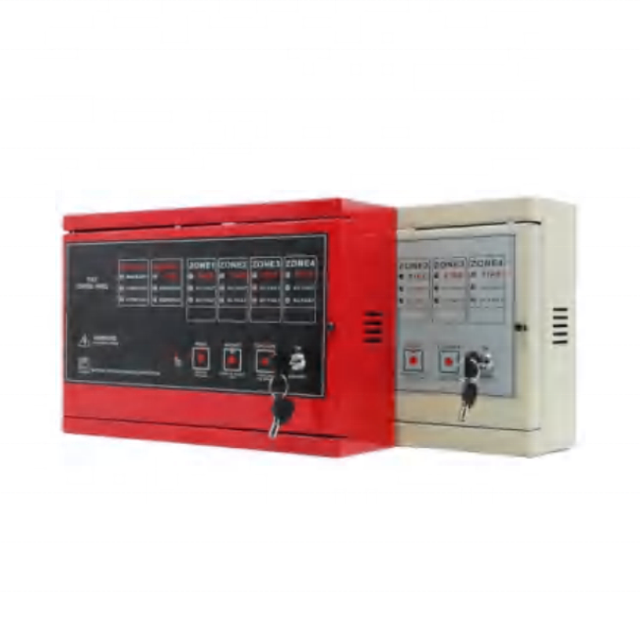 SAFETY PLUS NW-8200 Hot Sale Conventional Fire Alarm 4-Zone Control Panel with LED Display and Siren Output