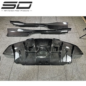 Meilleur <span class=keywords><strong>prix</strong></span> jupe latérale de lèvre avant en fibre de carbone sèche pour kit de carrosserie <span class=keywords><strong>Ferrari</strong></span> <span class=keywords><strong>F8</strong></span> oem - Product Image 5