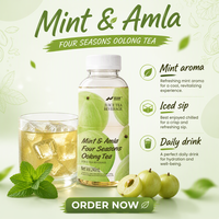 Thé Oolong Quatre Saisons Menthe & Amla Nihewan 240ml – Fournisseur de Boissons, OEM, ODM, Formule Personnalisée, Thé Quatre Saisons