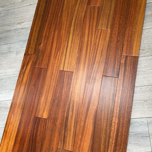 Hardhouten Vloeren Glad Oppervlak Moderne Stijl Woonkamer <span class=keywords><strong>Iroko</strong></span> Met Hoge Kwaliteit - Product Image 1