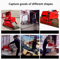 Grue mécanique pneumatique avec bras mécanique assisté pour le chargement de riz, d'engrais, de ciment et de fourrage