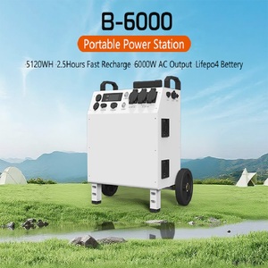Générateur solaire intelligent 110V avec port pour réfrigérateur, station d'alimentation portable avec mode UPS pour l'alimentation de secours domestique en cas d'urgence - Product Image 1