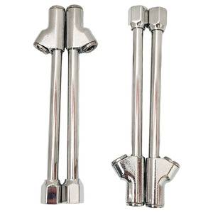 Pompe à Air haute pression Nod Buse Gonflable Double Tête Mandrin Valve Haute Qualité Pratique Air Buse Outils - Product Image 2