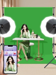 Toile de fond photographique en mousseline professionnelle pour la photographie en Studio 2*3*3*6m fond d'écran vert <span class=keywords><strong>Chroma</strong></span> <span class=keywords><strong>Key</strong></span> pour vêtements - Product Image 3