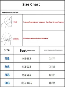 <span class=keywords><strong>Reggiseno</strong></span> con <span class=keywords><strong>ferretto</strong></span> <span class=keywords><strong>senza</strong></span> imbottitura traspirante per donna di grandi dimensioni con Push-Up Sexy collo a V <span class=keywords><strong>reggiseno</strong></span> da donna Push-up - Product Image 4