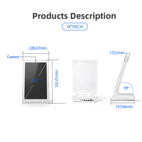 Dokunmatik Ekran 10" 14" 15" İnç NFC Tablet PC Android Pos/Restoran Siparişi/Kiosk Tablet L Şeklinde Tabletler