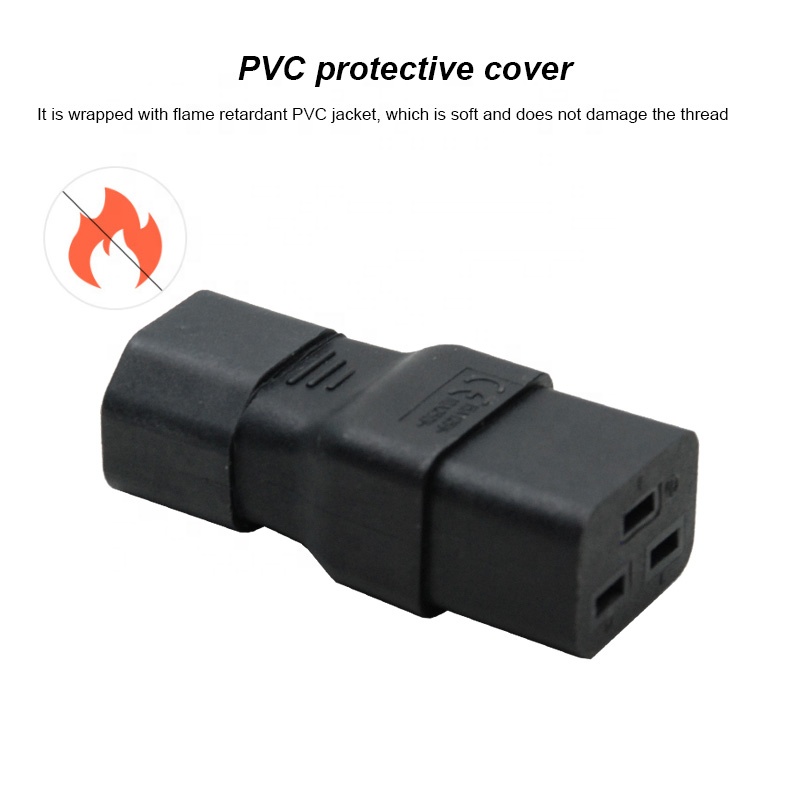 Adattatore IEC C19 A C14 - Per PDU UPS, 10-16A, 110-250V, Connettore Alimentazione Professionale - Foto 11