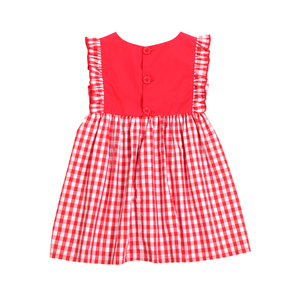 2026 nuova estate Custom ragazze abiti a balze maniche da <span class=keywords><strong>bambina</strong></span> <span class=keywords><strong>abbigliamento</strong></span>, vestito da bambino carino all'ingrosso per OEM & Branding - Product Image 4