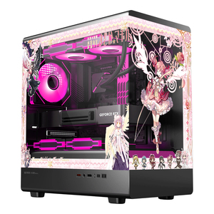 Hurricane Beast Puella Magi Madoka Magica Theme מדבקות מותאמות אישית עבור מארז משחקי מחשב M-ATX תמיכה בלוח אם <span class=keywords><strong>ITX</strong></span> 240 מ\\\"מ - Product Image 3