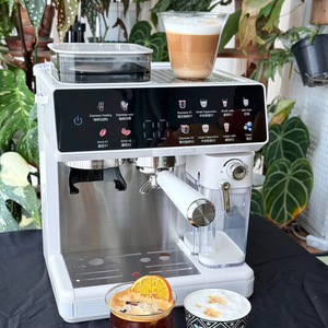 Cafetera Totalmente Automática con Pantalla Táctil Digital Intuitiva, Cafetera Espresso Comercial y Doméstica con 20 Ajustes de Molienda - Product Image 5