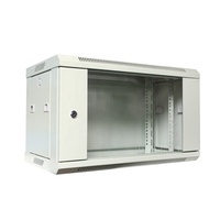 Rack de Servidor de Acero SPCC Blanco de 6U, Montable en Pared, con Cerradura, Tamaño Personalizado, Gabinetes de 19 Pulgadas, para Centro de Datos, Computación en Exteriores
