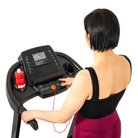 Treadmill Lipat Ringkas untuk Penggunaan di Rumah, Alat Olahraga Elektrik En957 Ce Rohs, Sepeda Motor Trademill, Treadmill Maksimal 140 Fit