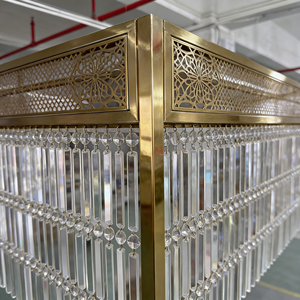 Juego <span class=keywords><strong>de</strong></span> <span class=keywords><strong>Mesa</strong></span> <span class=keywords><strong>de</strong></span> Comedor <span class=keywords><strong>de</strong></span> Acero Inoxidable <span class=keywords><strong>de</strong></span> Lujo, Sillas y Mesas <span class=keywords><strong>para</strong></span> Bodas, Salón <span class=keywords><strong>de</strong></span> Banquetes, Hotel, <span class=keywords><strong>Eventos</strong></span> - Product Image 5