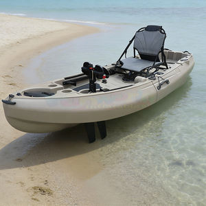 Kayak de pêche fonctionnel pour une personne, kayak modulaire à pédales, disponible avec hélice et moteur de pêche à la traîne - Product Image 2