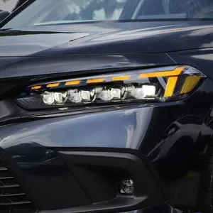 Frente de coche para Honda CIVIC G11 LED faros montaje señal de giro accesorios automotrices 2021-2022