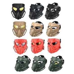 Ensemble <span class=keywords><strong>casque</strong></span> tactique et masque de protection intégrale avec lunettes anti-buée détachables, masque pour <span class=keywords><strong>casque</strong></span> rapide - Product Image 1