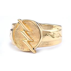 Imperious Personality Lightning Men's Stainless Steel <b>Ring</b> Flash Man logo <b>Ring</b> <b>Marvel</b> Perimeter Lightning <b>Ring</b> Wholesale - Product Image 2
