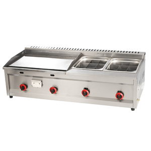 Piastra Elettrica Commerciale in Acciaio Inox da Banco con Ampia Superficie in Ferro, Disponibile in Varie Dimensioni - Product Image 6