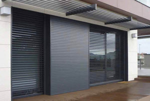 Tự động an ninh nhôm kim loại lăn lăn cuộn lên xuống cửa chớp bão bão cửa chớp cho cửa sổ và cửa kính - Product Image 3