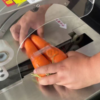 Machine d'emballage automatique à grande vitesse pour film étirable de 30 mm, enrouleur de palettes pour les faisceaux de légumes, pour l'emballage de petits cartons