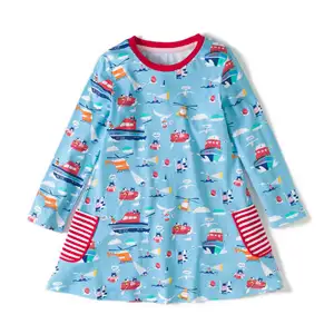 4-7t बेबी कपड़े लड़कियों के लिए सॉलिड कलर कार्डिगन ड्रेस, लड़कियों के लिए बेल्ट ड्रेस कॉस्ट्यूम के साथ प्यारे प्रिंटेड रोमपर्स समर सेट 2024