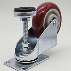 4-Zoll 360-Grad Verstellbare Schwerlast-Lenkrollen 100KG Tragfähigkeit Kugellager PP Langlebiges Industrie-Equipment - Product Image 2