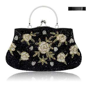 Düğün Gelinlik Balo Elmas Taşlı Çanta Kadın Boncuklu Kristal El Çantası Abiye Çanta - Product Image 3