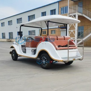 Auto Eléctrico Vintage Más Vendido, 7 Pasajeros, Batería de Litio de 48 Voltios, Auto Clásico con Certificación CE - Product Image 2