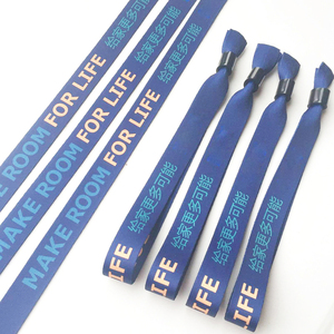 Reciclado de música de tela de moda fiesta evento <span class=keywords><strong>Festival</strong></span> pulseras - Product Image 5